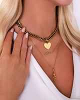 Luxe Signature Name Necklace (Gold)