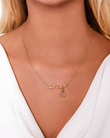 Luxe Signature Name Necklace (Gold)