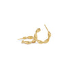 Luxe Twisted Hoops (Gold)