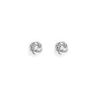 Luxe Twisted Studs (Silver)
