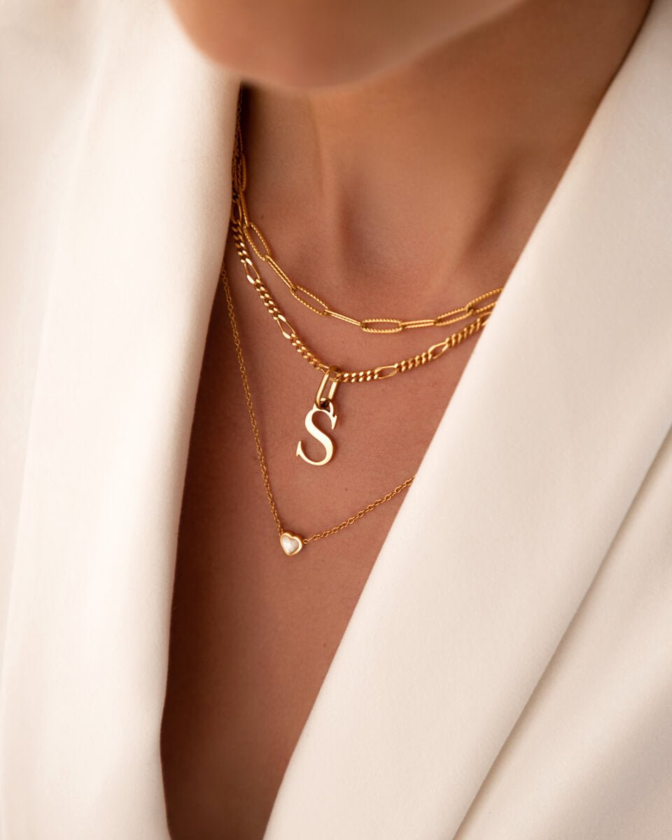 IEFSHINY Layered Necklaces for Women Gold Initial Necklaces for Women Girls  Jewelry Gifts - Walmart.com