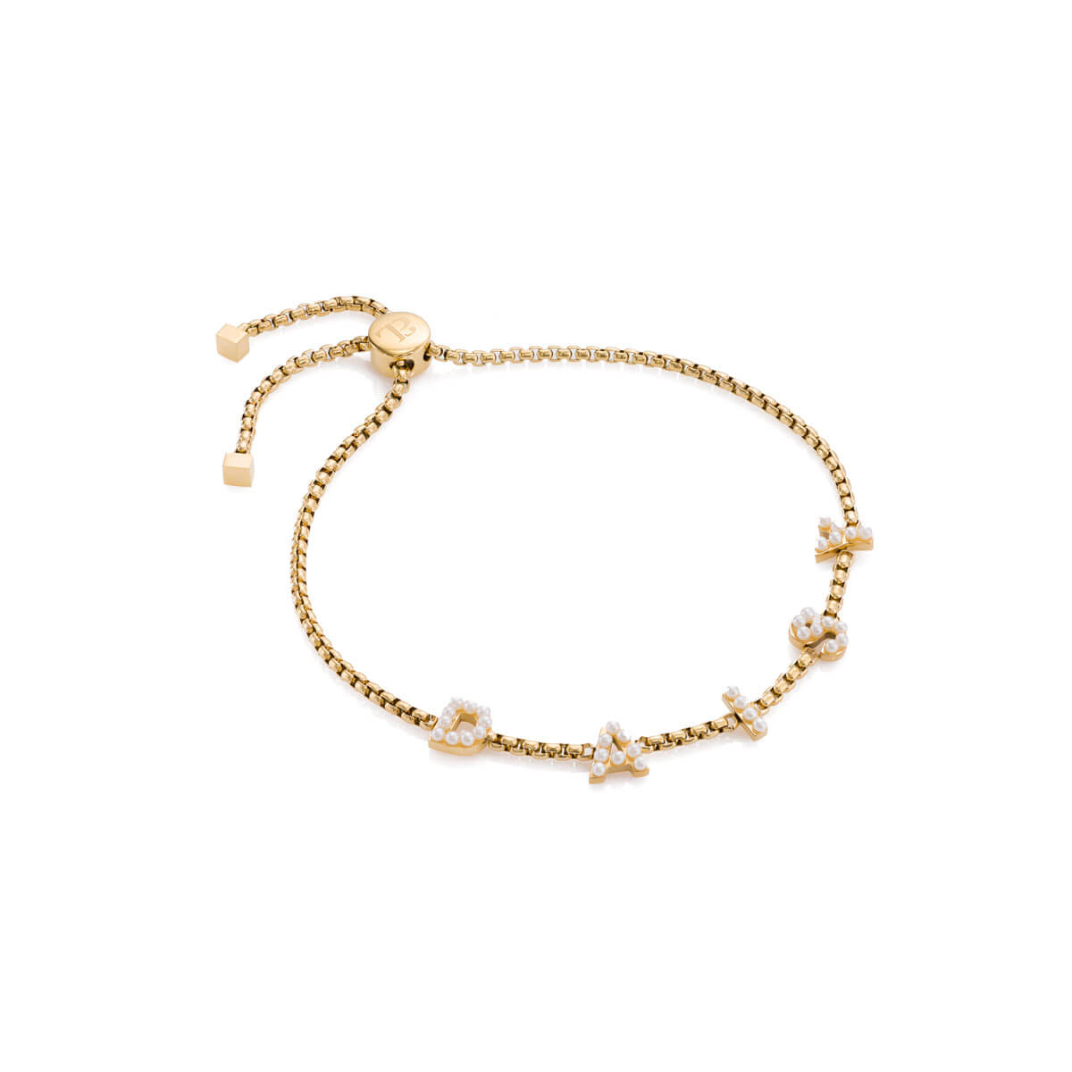 Pearl Custom Name Bracelet
