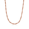 Rope Chain Necklace (Rose Gold)