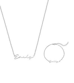 Signature Name Set (Silver)