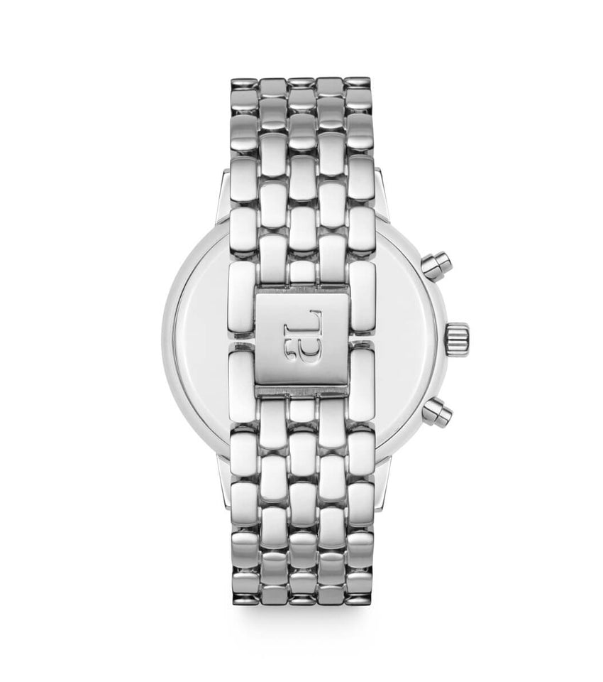 Silver Pearl Link Nueva 40 Watch