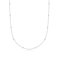 Sphere Chain Necklace (Silver)