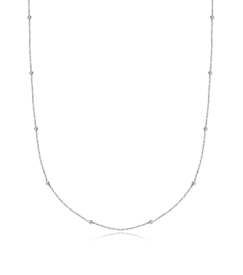 Sphere Chain Necklace (Silver)
