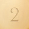 Stamped - Numbers Icon (Gold)