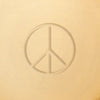 Stamped - Peace Icon (Gold)