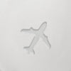 Stamped - Plane Icon (Silver)