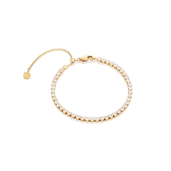 Tennis Bracelet (Gold)