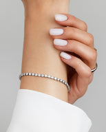 Tennis Bracelet - Silver