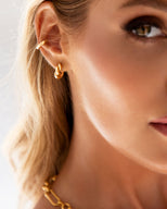 Twisted Huggie Set (Gold)