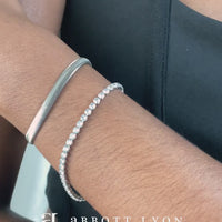 Tennis Bracelet (Silver)