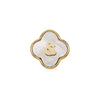 Pearl Clover Charms (Gold) - &