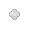 Pearl Clover Charms (Silver) - &